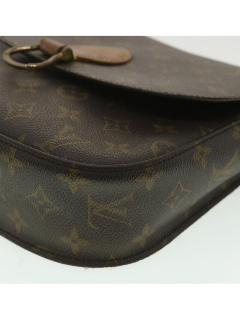 Authentic LOUIS VUITTON Monogram Saint Cloud GM Shoulder Bag M51242 LV - Picture 6 of 16
